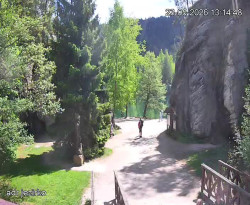 Vstup do skal, Pískovna
