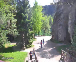 Vstup do skal, Pískovna