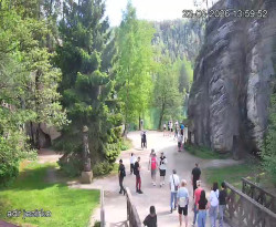 Vstup do skal, Pískovna