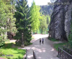Vstup do skal, Pískovna