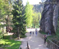 Vstup do skal, Pískovna