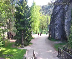 Vstup do skal, Pískovna
