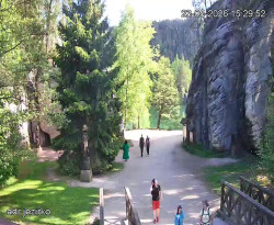 Vstup do skal, Pískovna