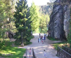 Vstup do skal, Pískovna