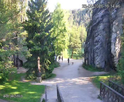 Vstup do skal, Pískovna