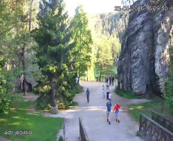 Vstup do skal, Pískovna