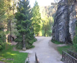 Vstup do skal, Pískovna