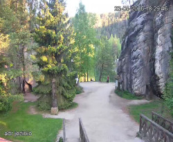 Vstup do skal, Pískovna