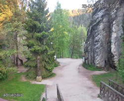 Vstup do skal, Pískovna