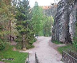 Vstup do skal, Pískovna