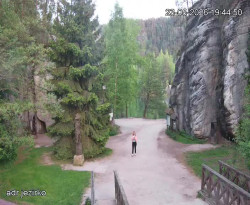 Vstup do skal, Pískovna