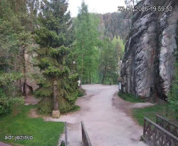 Vstup do skal, Pískovna