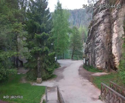Vstup do skal, Pískovna