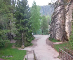 Vstup do skal, Pískovna