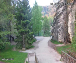 Vstup do skal, Pískovna