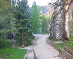 Vstup do skal, Pískovna