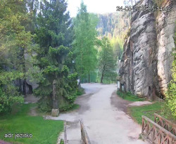 Vstup do skal, Pískovna