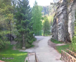 Vstup do skal, Pískovna
