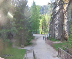 Vstup do skal, Pískovna