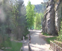 Vstup do skal, Pískovna