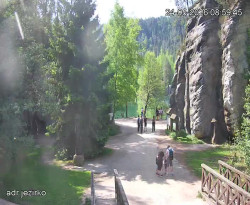 Vstup do skal, Pískovna