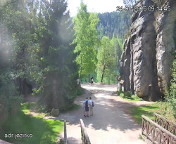 Vstup do skal, Pískovna