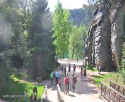 Vstup do skal, Pískovna