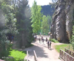 Vstup do skal, Pískovna
