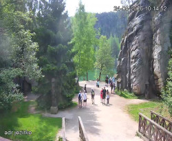 Vstup do skal, Pískovna