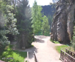 Vstup do skal, Pískovna