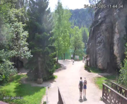 Vstup do skal, Pískovna