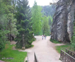Vstup do skal, Pískovna