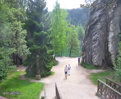 Vstup do skal, Pískovna