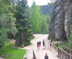 Vstup do skal, Pískovna