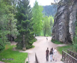 Vstup do skal, Pískovna