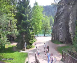 Vstup do skal, Pískovna