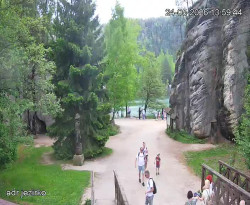 Vstup do skal, Pískovna