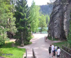 Vstup do skal, Pískovna