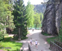 Vstup do skal, Pískovna