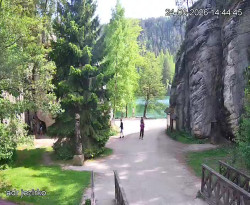 Vstup do skal, Pískovna