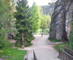 Vstup do skal, Pískovna