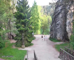 Vstup do skal, Pískovna