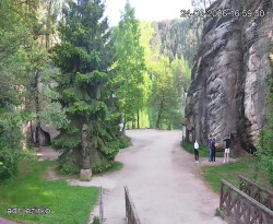 Vstup do skal, Pískovna
