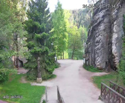 Vstup do skal, Pískovna