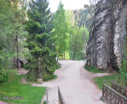 Vstup do skal, Pískovna