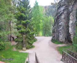 Vstup do skal, Pískovna