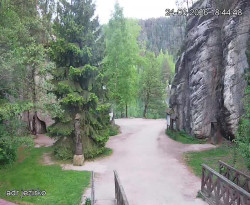 Vstup do skal, Pískovna