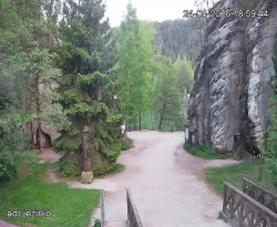 Vstup do skal, Pískovna