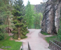 Vstup do skal, Pískovna