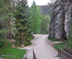 Vstup do skal, Pískovna